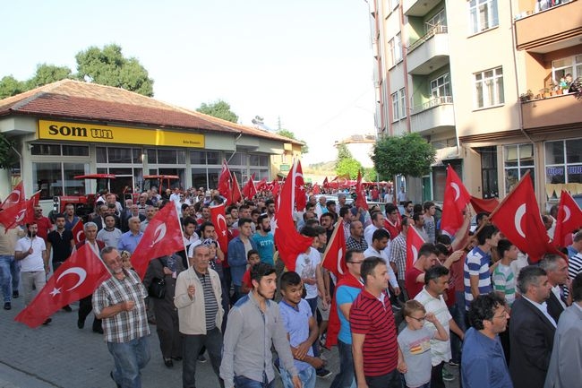2015 Şehitlere Saygı ve Terörü Protesto Yürüyüşü