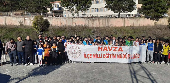 Havza Milli Eğitim'den 29 Ekim Cumhuriyet Koşusu