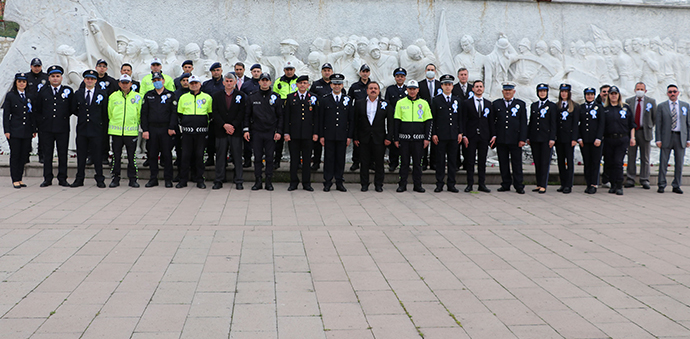 10 Nisan Polis Haftası Törenle Kutlandı