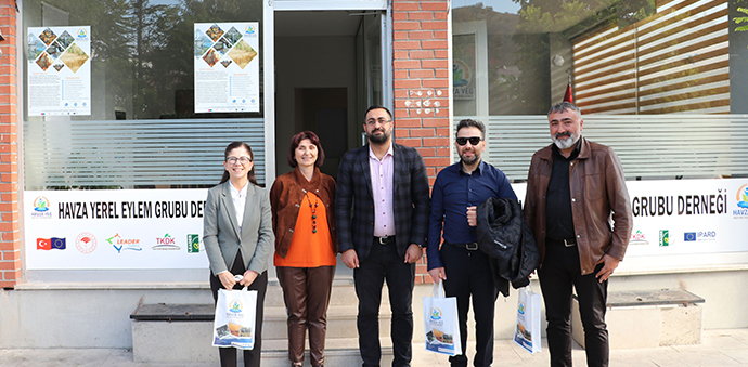 AB Yapısal Uyum Yönetim Otoritesi Daire Başkan Vekili Tekin’den Havza YEG’e ziyaret