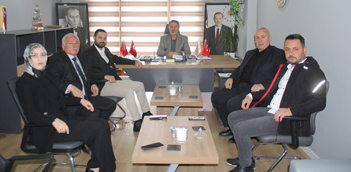 AK Parti Havza İlçe Başkanlığında Temayül Öncesi Toplantı