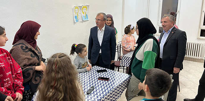Ak Parti Samsun Milletvekili Kırcalı Havza’da Depremzedeleri Ziyaret Etti