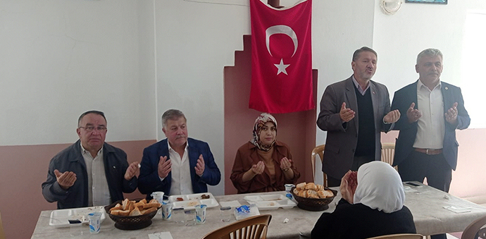 Çakıralan Mahallesinde Afat Kurbanı Kesildi