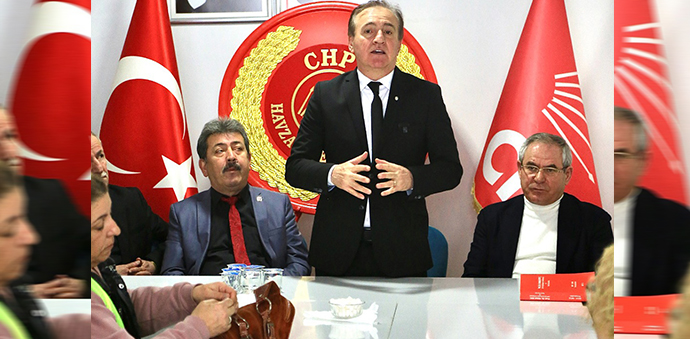 CHP Büyükşehir Belediye Başkan adayı Cevat Öncü Havza’ya Geldi