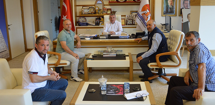 Darıca Samsunlular Derneğinden Havza Belediye Başkanı Özdemir’e ziyaret