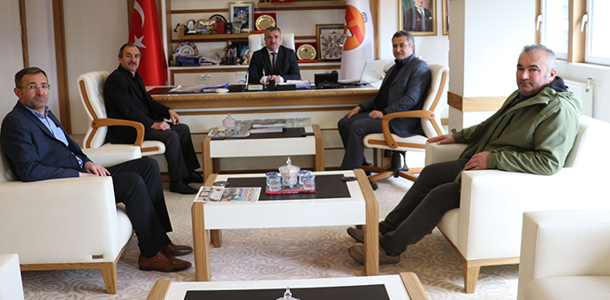 Esnaf Odaları Başkanlarından Belediye Başkanı Özdemir’e Ziyaret