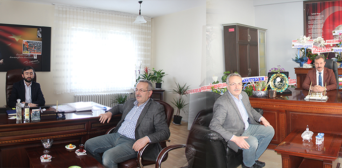 Gazetemizden Göreve Atanan İki Müdüre Ziyaret