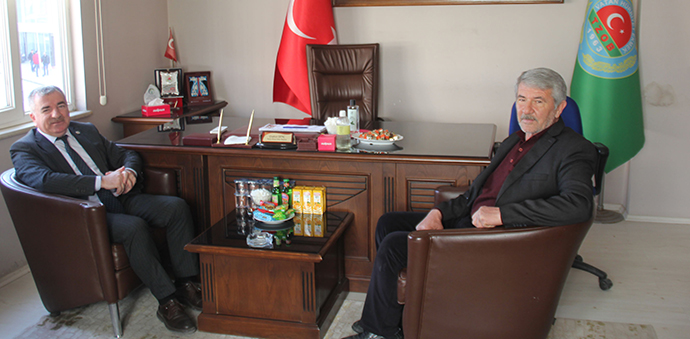 Havza Belediye Başkanı Özdemir’den Havza Ziraat Odasına Ziyaret