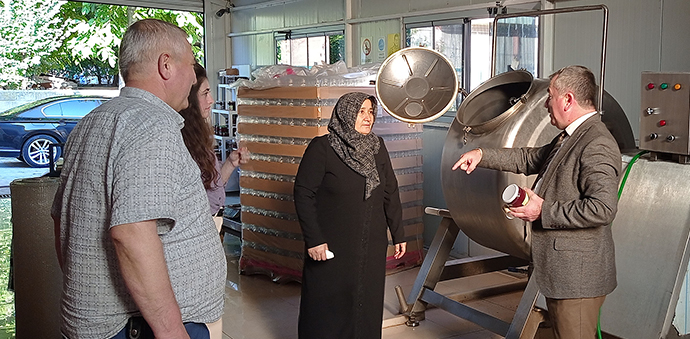 Havza Belediye Başkanı Özdemir’den İmalathane Ziyareti