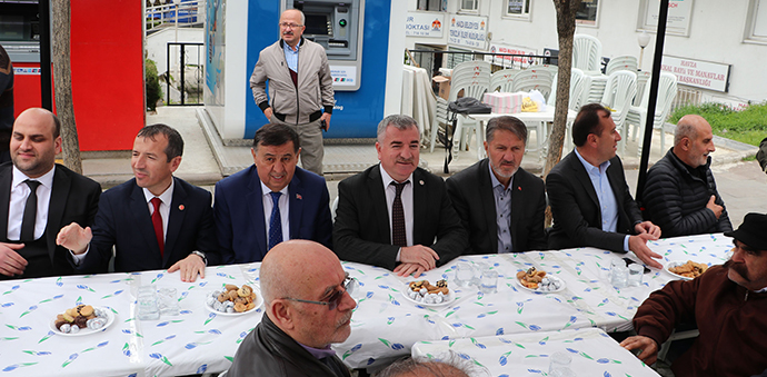 Havza Belediyesi Bayramlaşma Programına Yoğun İlgi