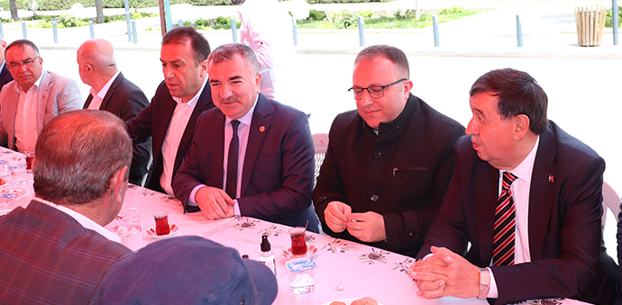 Havza Belediyesinde Bayramlaşma