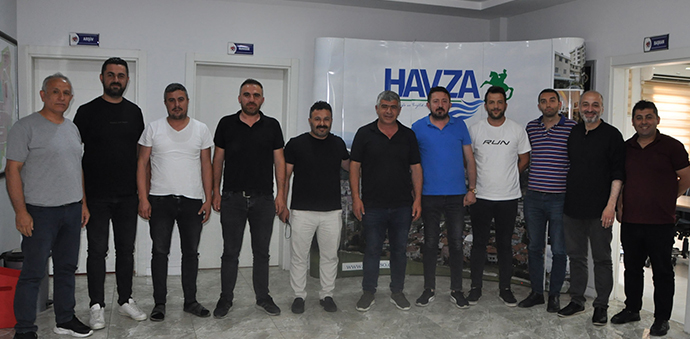 Havza Belediyespor Yönetiminden Havza TSO Başkanı Acar Ziyaret