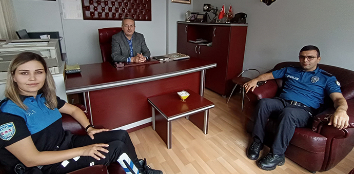 Havza Emniyet Müdür Vekili Balcı’dan Gazetemize Ziyaret