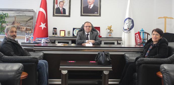 Havza Hayvan Severler Platformundan Kaymakam Nayman’a Ziyaret