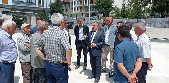 Havza Kaymakamı Nayman Ve Belediye Başkanı Özdemir Muhtarlar İle Buluştu