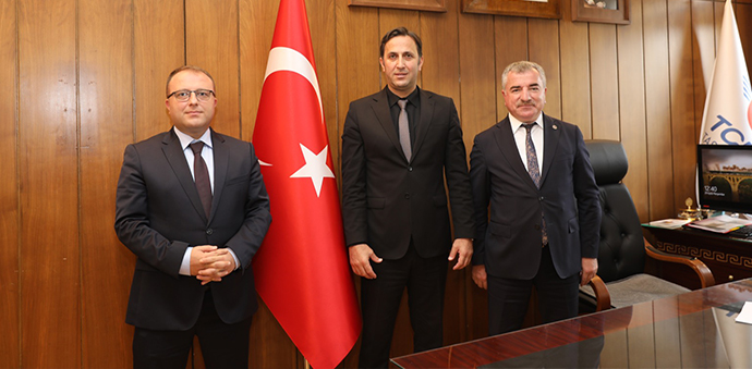 Havza Kaymakamı Nayman ve Belediye Başkanı Özdemir’den TCDD’ye Ziyaret