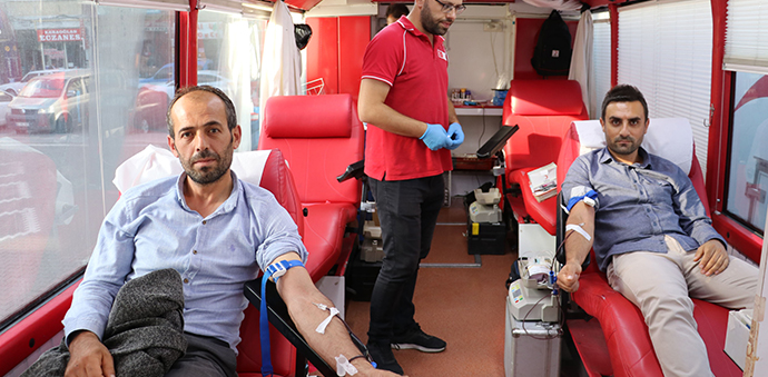 Havza Kaymakamlığı Kan Bağışı Kampanyası Sona Erdi
