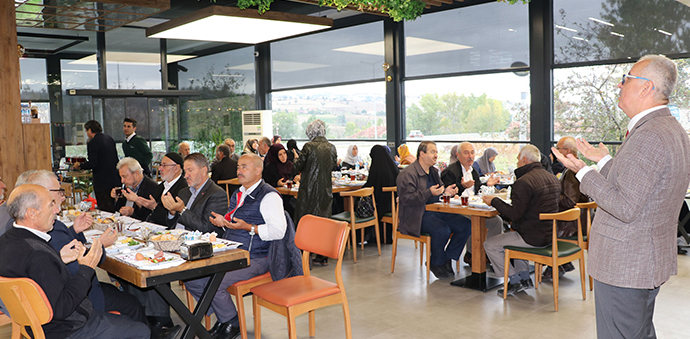 Havza Müftülüğünden Emekli Din Görevlilerine Kahvaltı