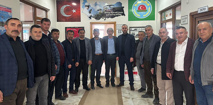 Havza Muhtarı Derneğinden Ziraat Odasına Ziyaret