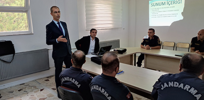 Havza RAM’dan Jandarma Personeline Eğitim Semineri