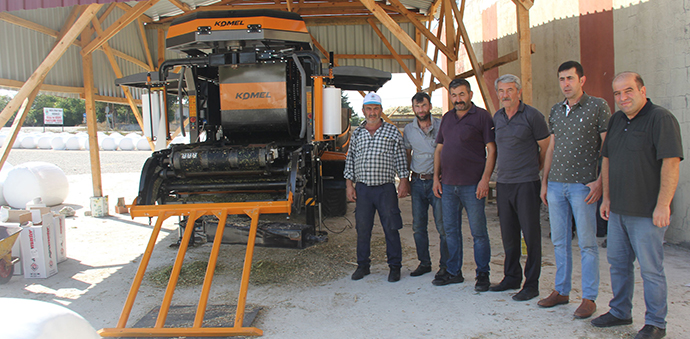 Havza Ziraat Odası Silaj Ve Küspe Paketleme Tesisi 2022 Faaliyetlerine Başladı