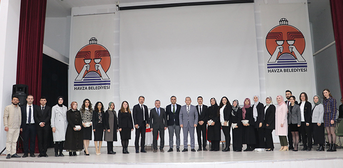 Havza'da 24 Kasım Öğretmenler Günü Kutlandı