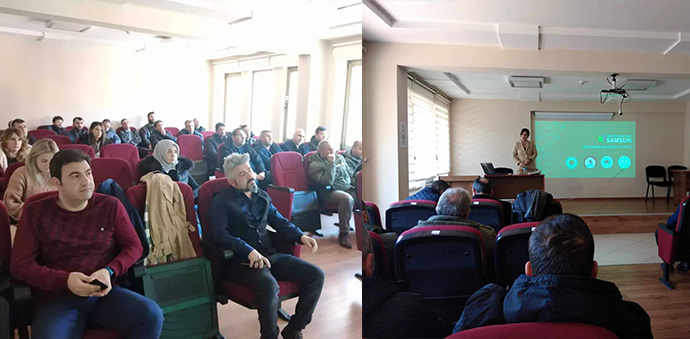 Havza’da Geri Dönüşen Şehir Samsun Projesi Tanıtıldı