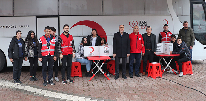 Havza’da İki Ayrı Kan Bağışı Kampanyasında 145 Ünite Kan Bağışı