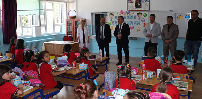 Havza’da İlk Ders Zili Çaldı