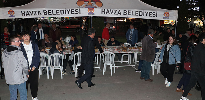 Havza’da Kadir Gecesi İdrak Edildi