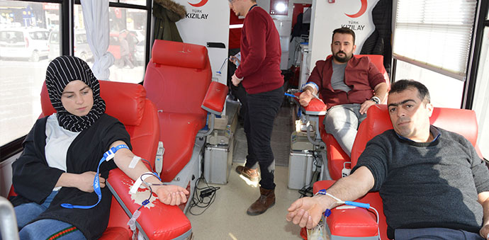 Havza'da Kan Bağışı Kampanyası