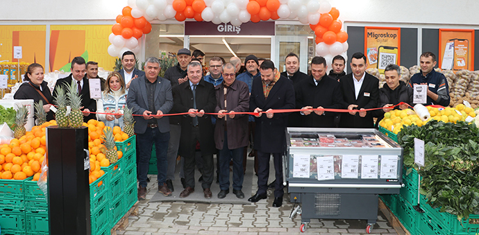 Havza’da MİGROS Market Açıldı