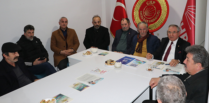 Havza’da Millet İttifakı Temsilcileri Toplandı