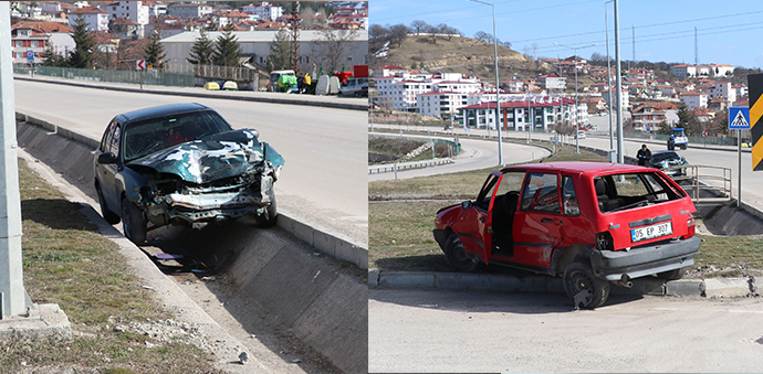 Havza’da Trafik Kazası 1 Ölü, 1 Yaralı
