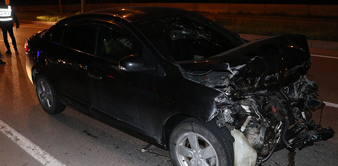 Havza’da Trafik Kazası 3 Yaralı