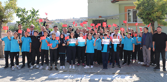Havza’da “Yayalara Öncelik Duruşu, Hayata Saygı Duruşu” Etkinliği