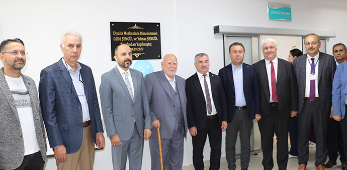 Hayırsever Gurbetçi Tarafından Modernizesi Yaptırılan Diyaliz Ünitesi Hizmete Girdi