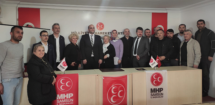 İbrahim Yüksel, MHP İl Binasında Basın Toplantısı Düzenledi