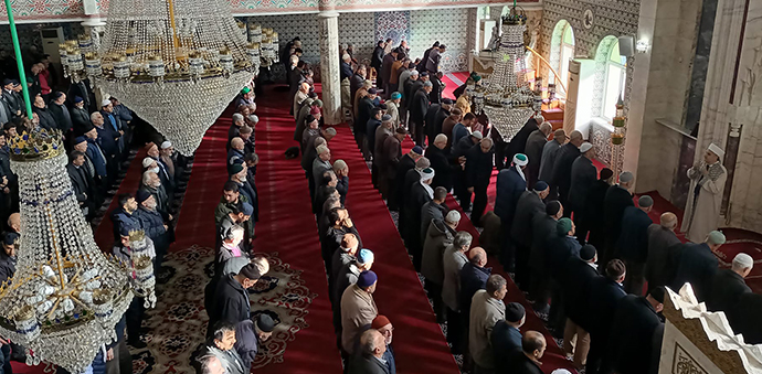İlçemize Atanan Müftü İlk Cuma Namazını Kıldırdı