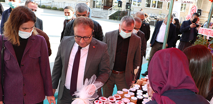İlk Kıvılcım 1919 - Havza Kadın Üretim Kooperatifi Stant Açtı