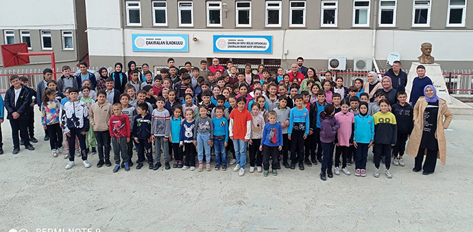 Kızılay Havza İlçe Temsilciliğinde  Öğrencilerine Kızılay ve Afet Eğitimi