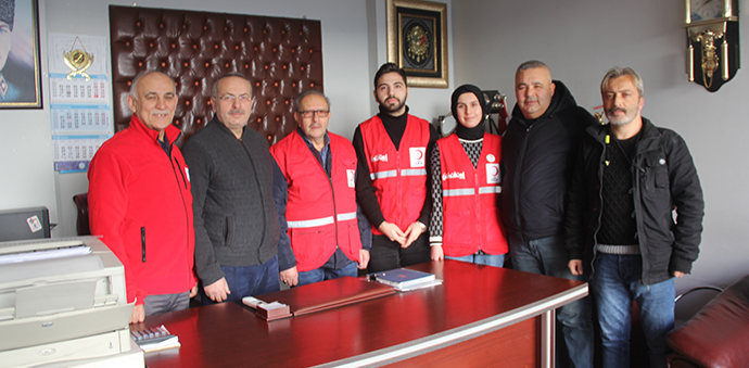 Kızılay Havza Temsilciliğinden 10 Ocak Gazeteciler Günü Ziyareti