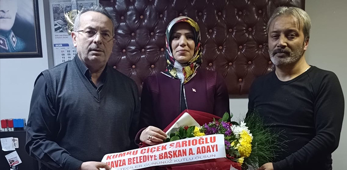 Kumru Çiçek Sarıoğlu’dan Gazetemize Ziyaret Ederek