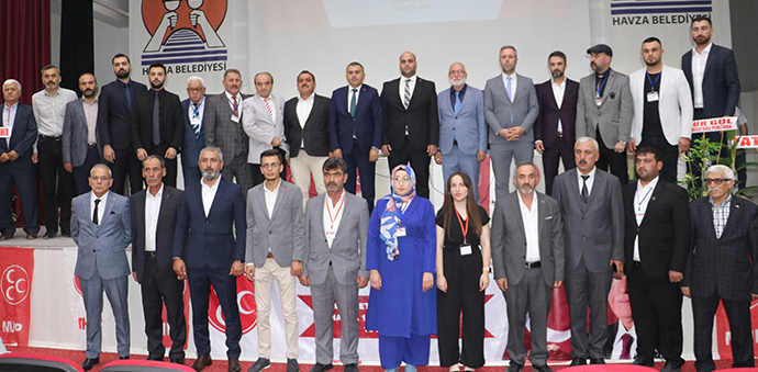 MHP Havza İlçe Başkanı İbrahim Yüksel oldu