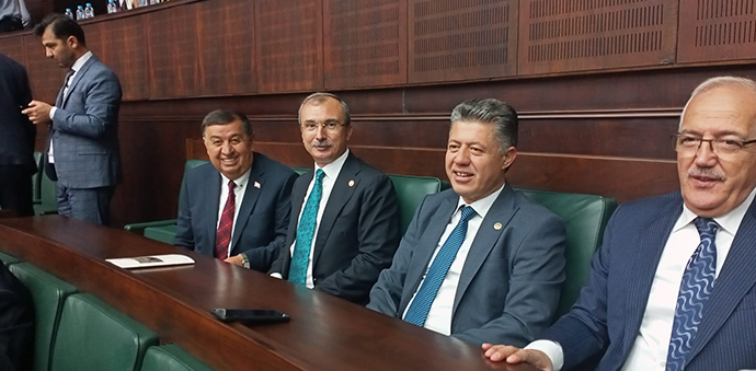 Önceki Dönem Havza Belediye Başkanı İkiz Gazi Meclis’i Ziyaret Etti