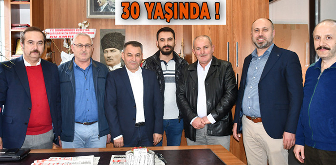 ÖZLEM GAZETESİ 30 YAŞINDA.