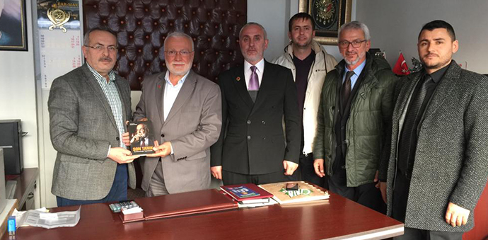 Saadet Partililerden 25 Mayıs Gazetesi’ne Ziyaret Etti