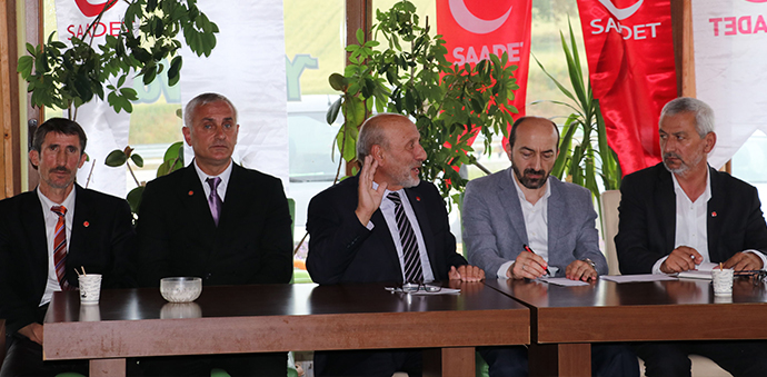 Saadet Partisi Genişletilmiş İlçe Divanı Havza’da Toplandı