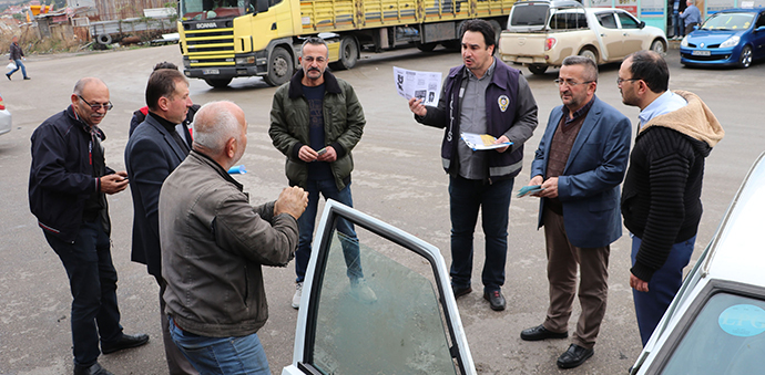  Sanayi Siteleri Ve Toplu Çalışma Merkezilerinde Kadın Şiddet Eğitimi Verildi