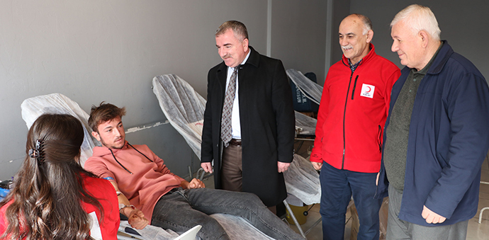 Türk Kızılay Havza Temsilciliğinden Kan Bağış Kampanyası